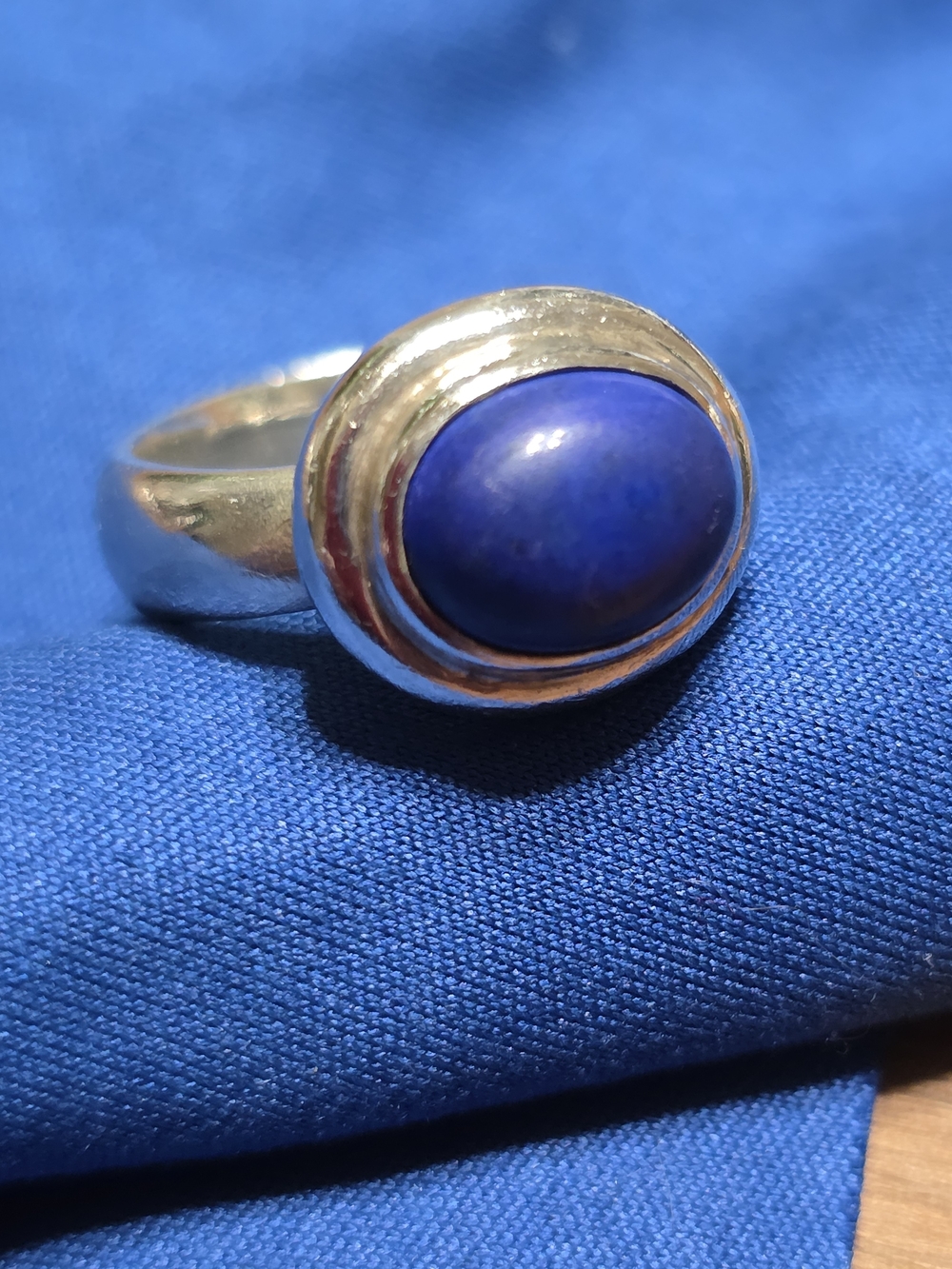 Sundance Deep Blue Lapis Sterling Ring
